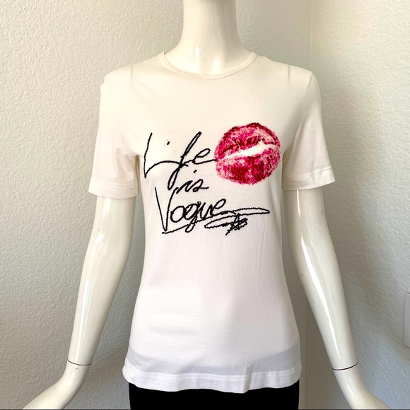 Dolce Gabbana embellished T-shirt - Picture 1 of 11